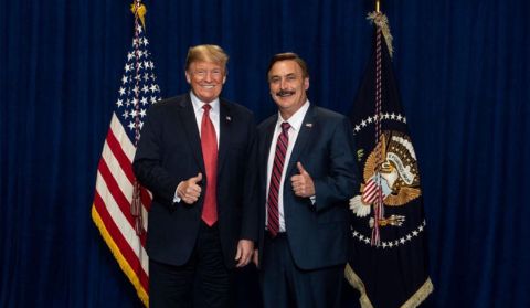 Mike Lindell was the advisor to Donald Trump.